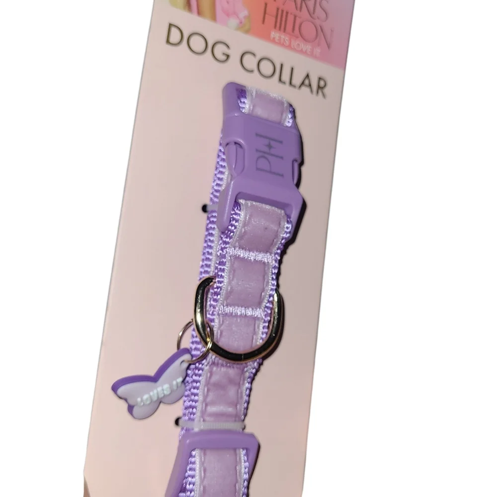 Paris Hilton Purple Collar - Size S